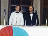 Bengt (till höger) valde att stå i baren
